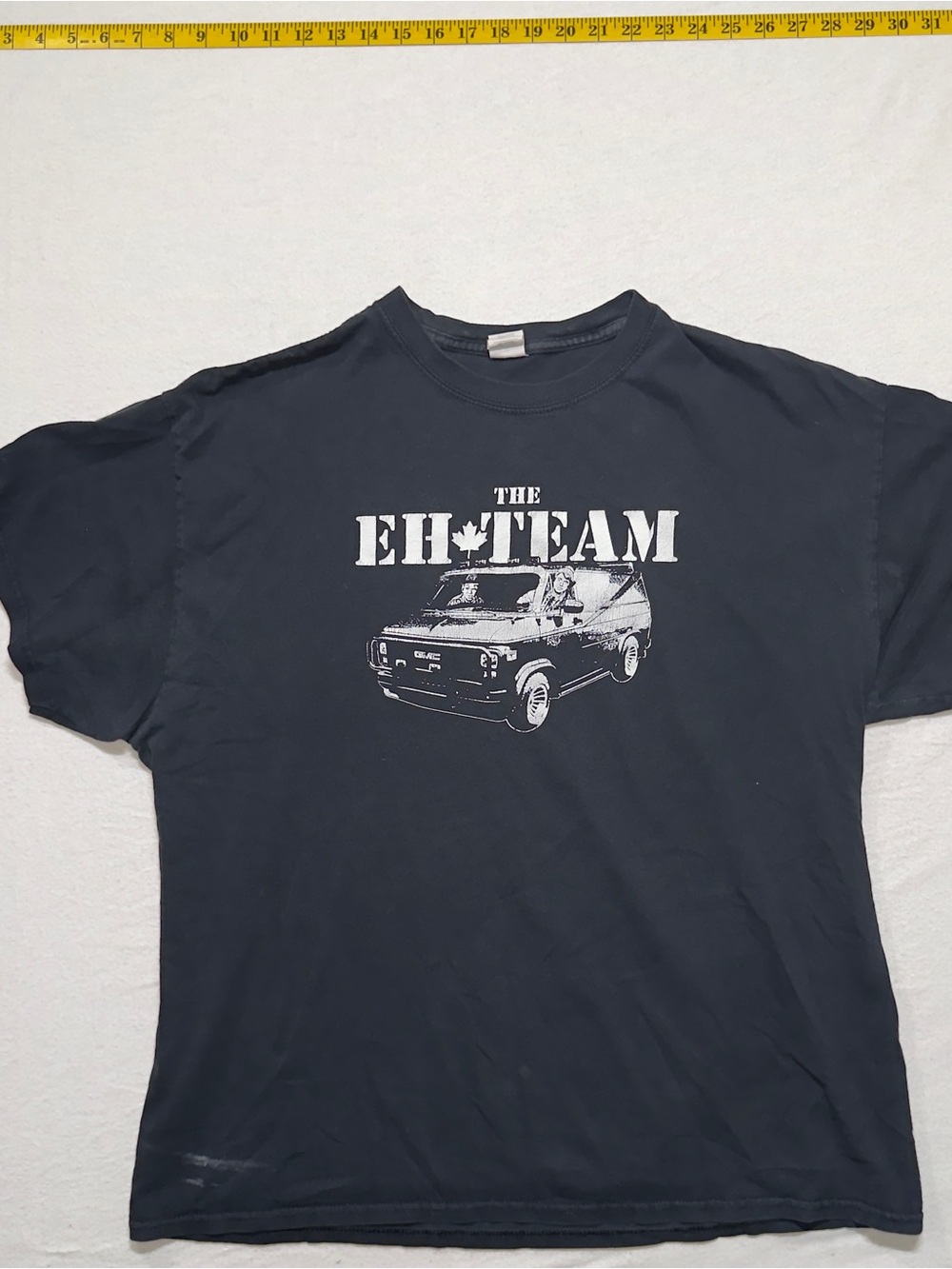 EH Team Graphic Crewneck T-Shirt - Black